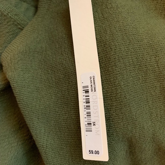 Caslon - Knit Romper (Plus Size) size 3X - Picture 5 of 11